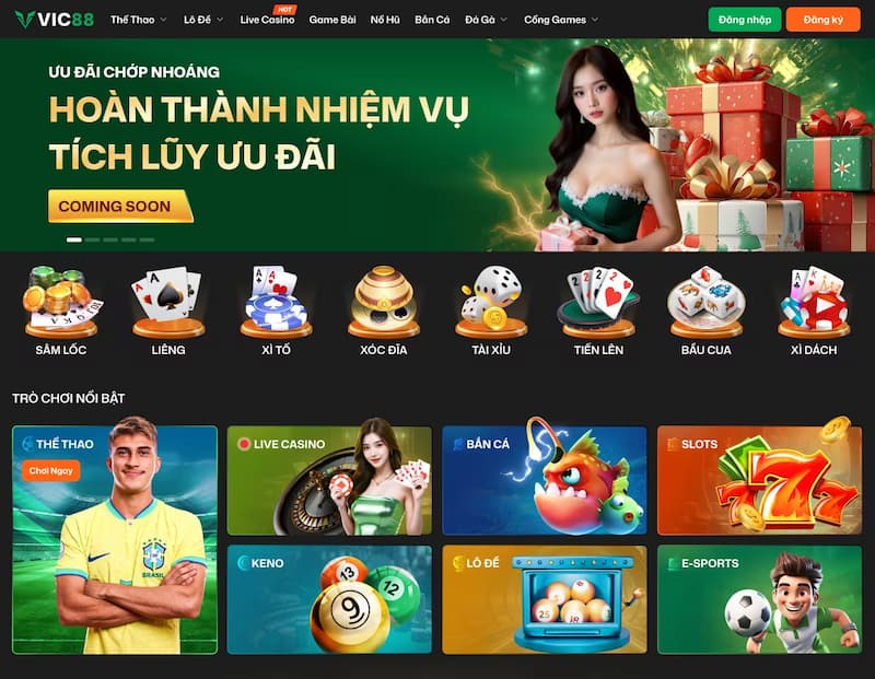 Đăng ký 1 Vic88 đăng ký tài khoản cược