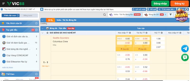 Cá cược bóng đá 1 Cá cược bóng đá Vic88