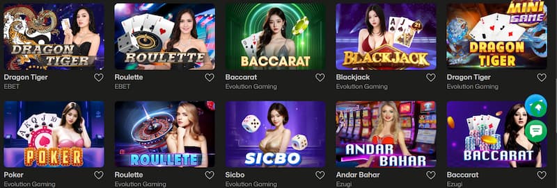 Casino trực tuyến 3 Kho game cược casino live Vic88